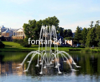 Плавающий фонтан "Миссисипи", h=4 м