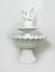 Настольный фонтан Два голубя